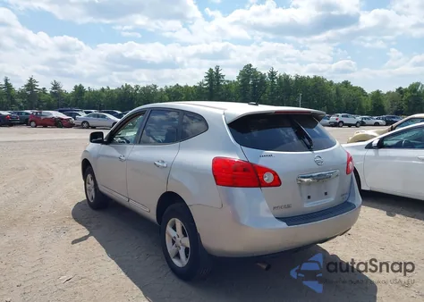 2013 Nissan Rogue S из США, поврежденный, VIN JN8AS5MV4DW629043